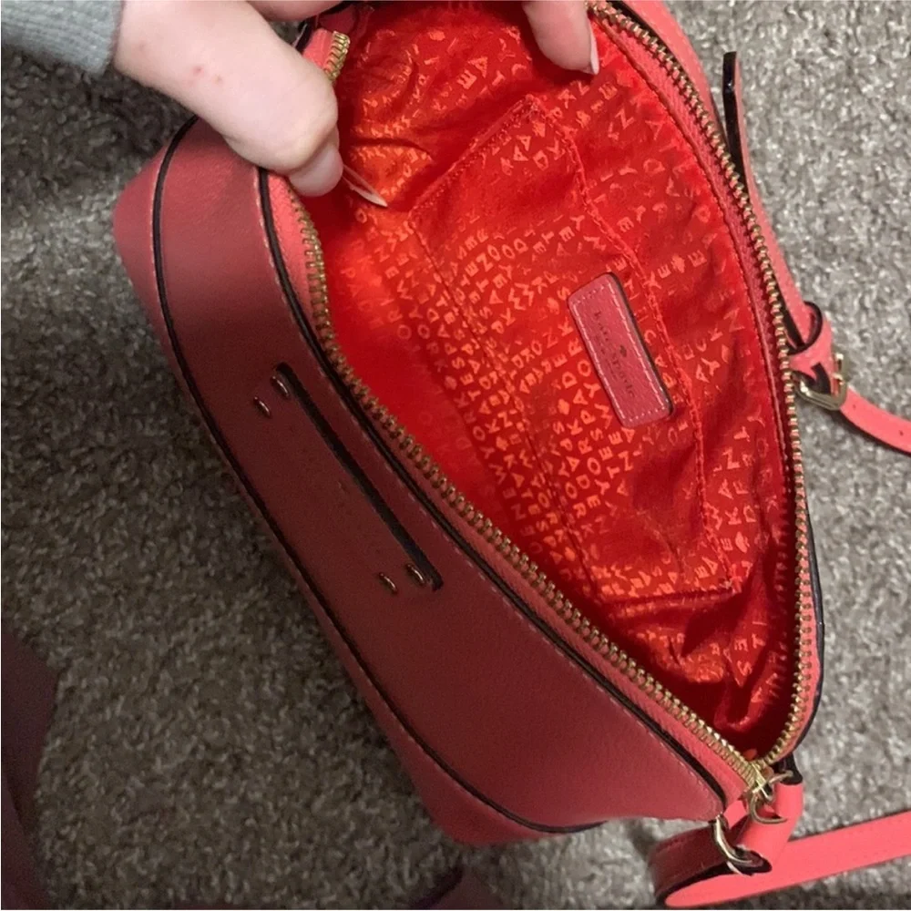 Coral Kate Spade crossbody